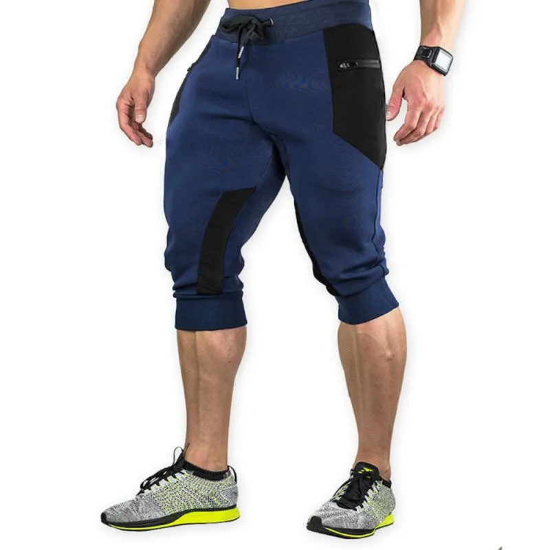 Men's Colorblock Elastic Waist Fitness Sports Shorts 47745143Z sold by Manly product image thumbnail 4