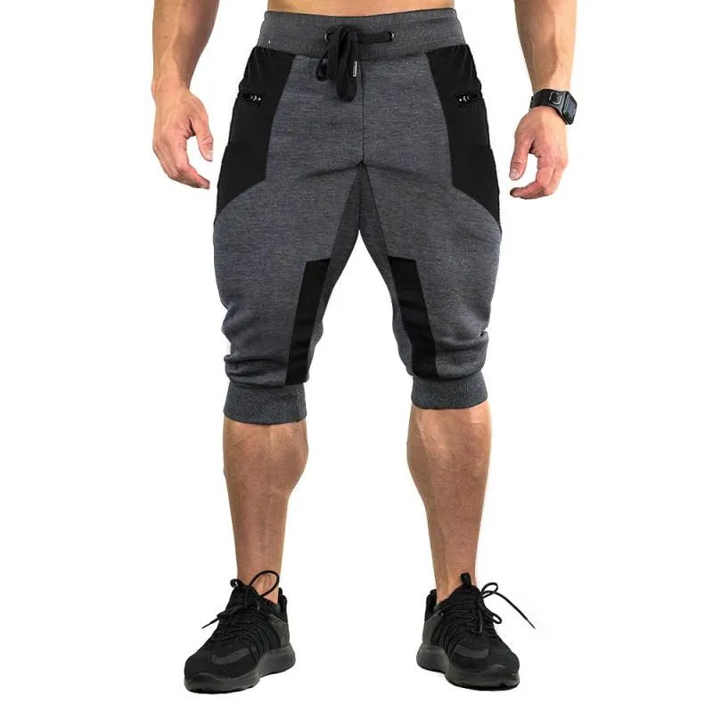Men's Colorblock Elastic Waist Fitness Sports Shorts 47745143Z sold by Manly product image thumbnail 2