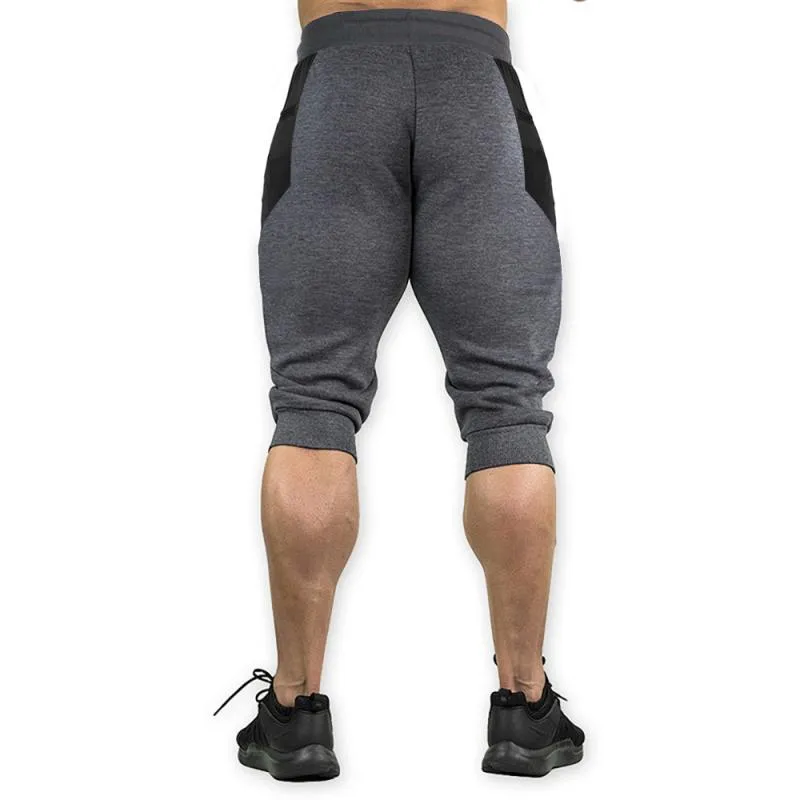 Men's Colorblock Elastic Waist Fitness Sports Shorts 47745143Z sold by Manly product image thumbnail 3