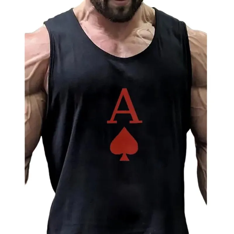 Men's Sports Printed Crew Neck Tank Top 31553389X sold by Manly product image thumbnail 2
