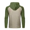 Men's Casual Color Block Raglan Sleeve Waffle Hooded Sweatshirt 34925657Y sold by Manly