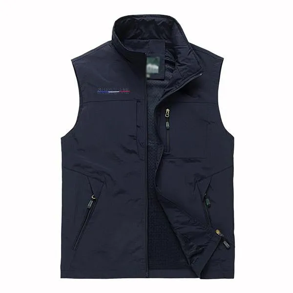 Men's Casual Multi-pocket Quick-drying Outdoor Vest 76331091M sold by Manly product image thumbnail 2