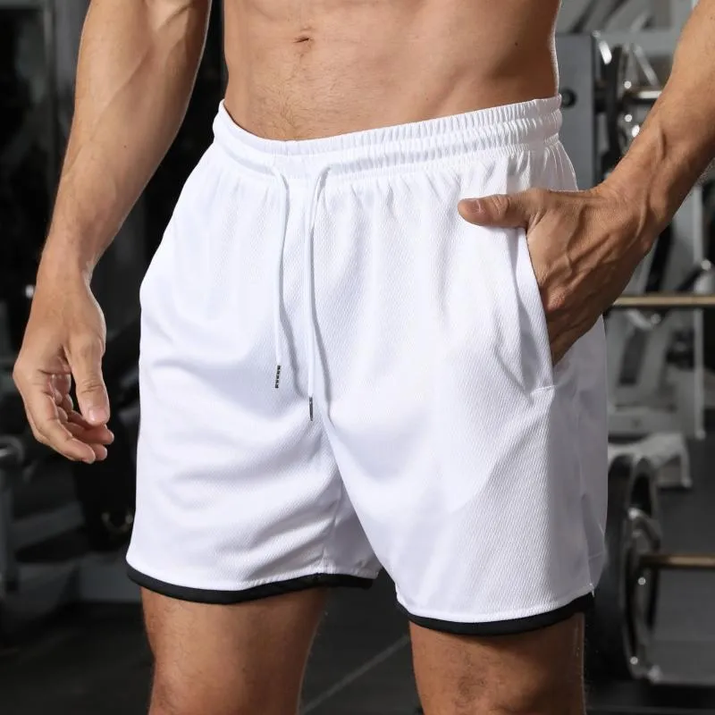 Men's Casual Breathable Elastic Waist Loose Sports Shorts 01049655M sold by Manly product image thumbnail 2