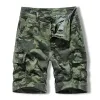 Men's Casual Outdoor Camouflage Multi-Pocket Cargo Shorts 04084768M sold by Manly