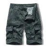 Men's Casual Outdoor Camouflage Multi-Pocket Cargo Shorts 04084768M sold by Manly