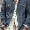 Men's Multi-Pocket Single Breasted Thin Denim Jacket 26542649Y sold by Manly