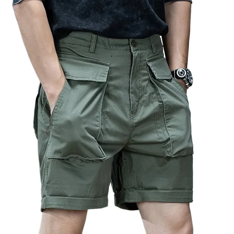 Men's Multi-Pocket Cargo Shorts 01846136Y sold by Manly