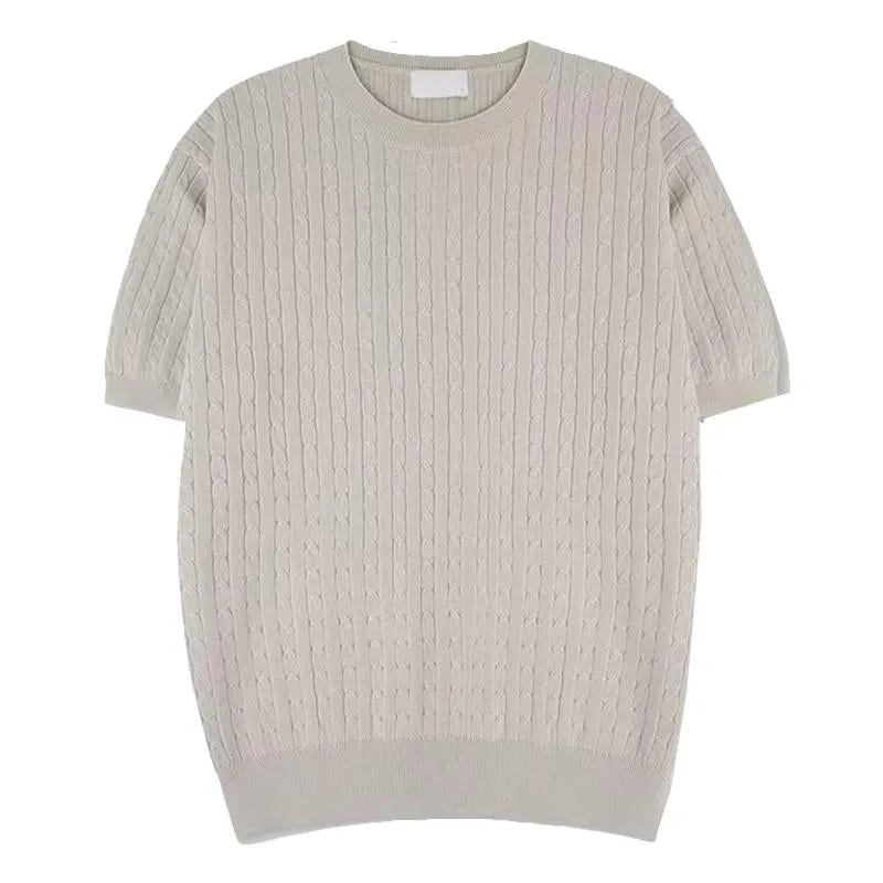 Men's Solid Color Round Neck Vertical Striped Sweater 36545940X sold by Manly product image thumbnail 4