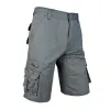 Men's Casual Cotton Washed Multi-Pocket Cargo Shorts 61549521M sold by Manly