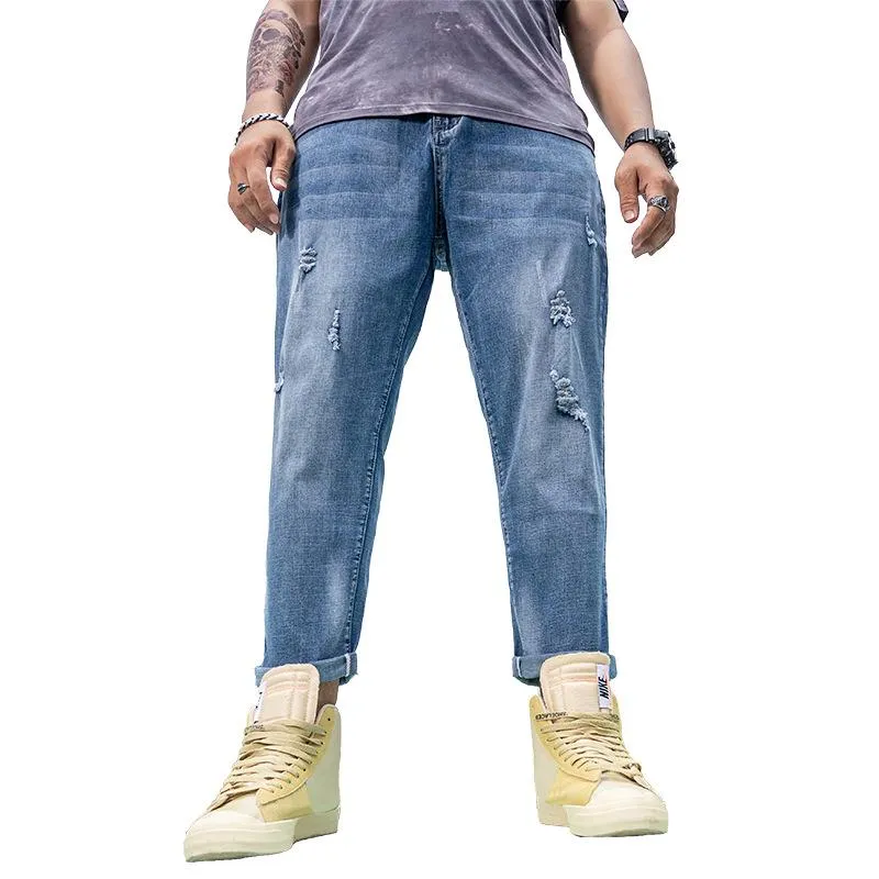 Men's Fashion Loose Distressed Casual Jeans 50159483Z sold by Manly