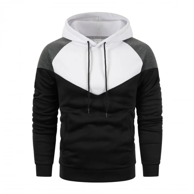 Men's Casual Colorblock Loose Long-sleeved Hoodie 90143154M sold by Manly product image thumbnail 3