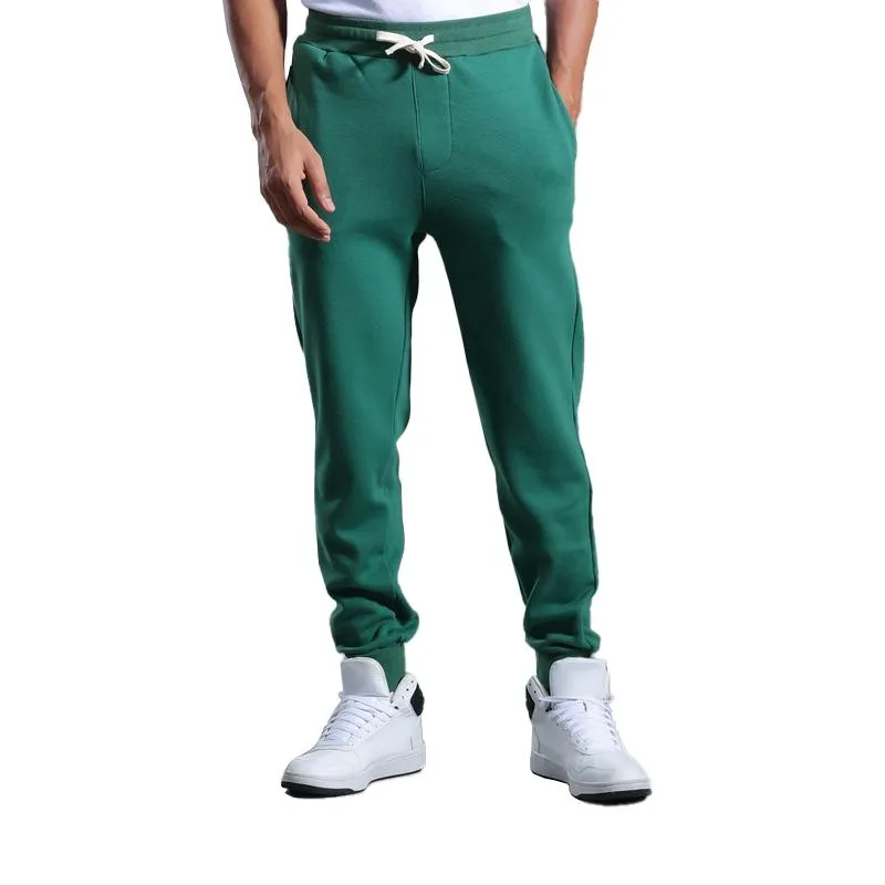 Men's Solid Loose Elastic Waist Casual Sports Pants 26527261Z sold by Manly