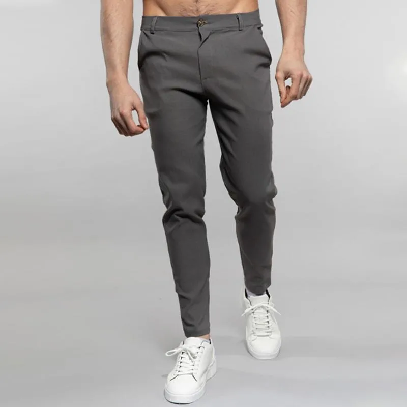 Men's Business Casual Solid Color Suit Pants 54746283Z sold by Manly product image thumbnail 2