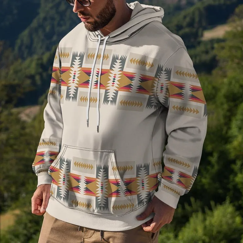 Men's Printed Casual Outdoor Hoodie Sweatshirt 03132284X sold by Manly