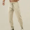 Men's Solid Color Elastic Waist Sports Pants 65821523Z sold by Manly