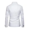 Men's Solid Color Multi-button Decorated Stand Collar Thin Blazer 41842490Y sold by Manly