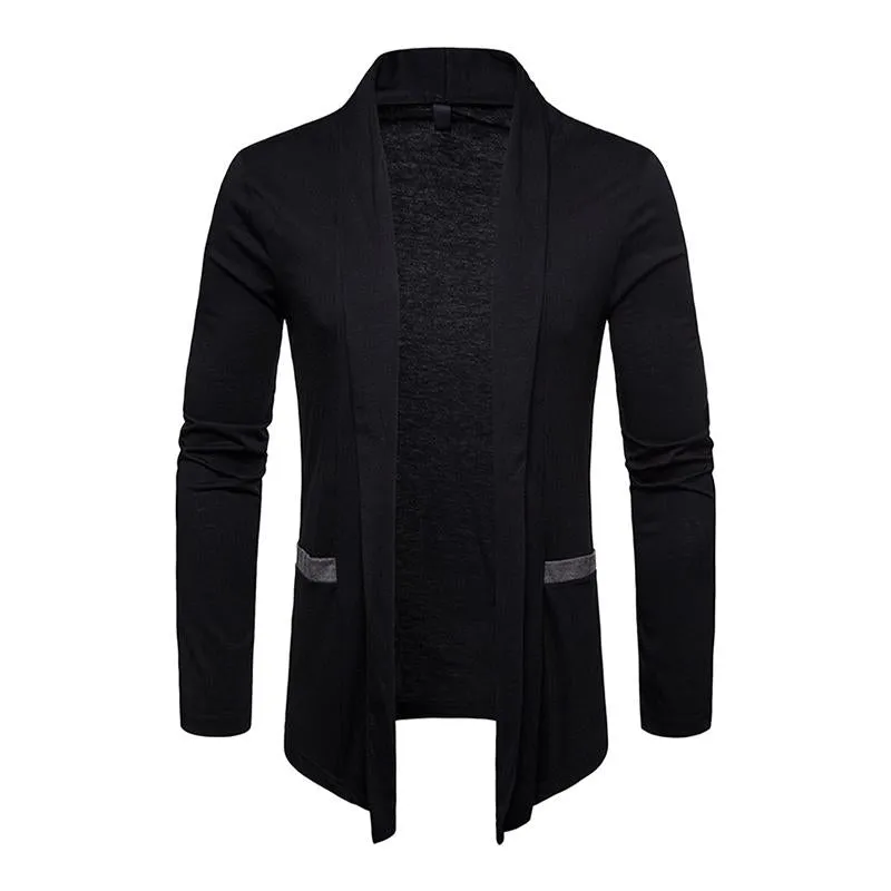 Men's Casual Long Sleeve Loose Cardigan 99865516M sold by Manly product image thumbnail 4