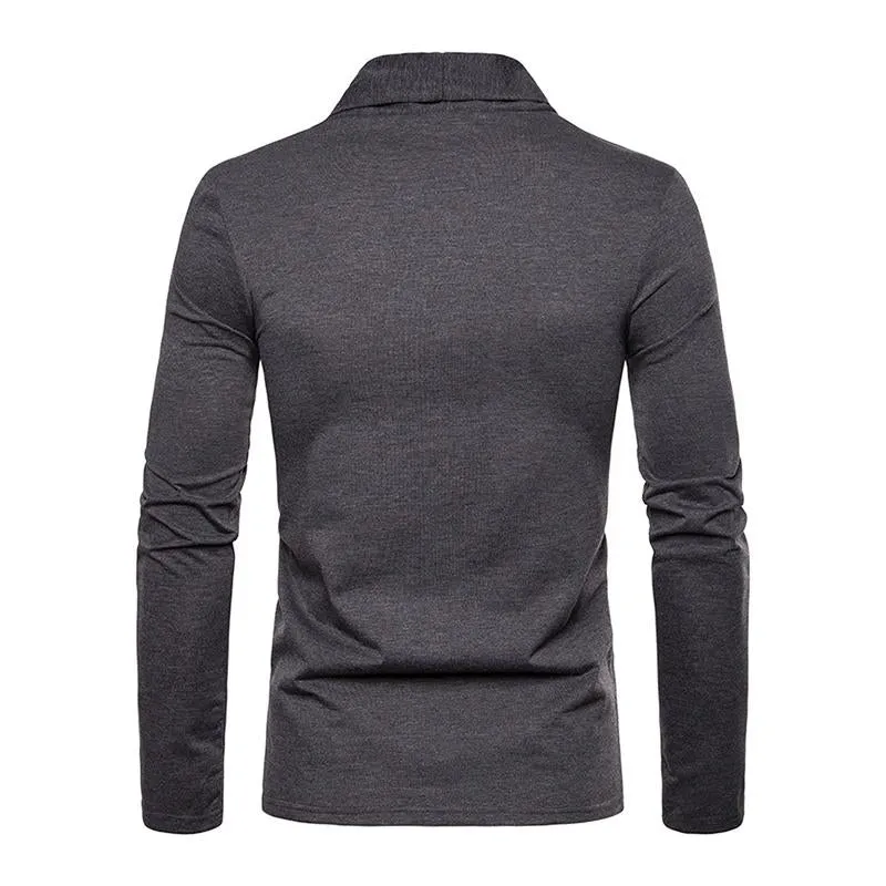 Men's Casual Long Sleeve Loose Cardigan 99865516M sold by Manly product image thumbnail 2