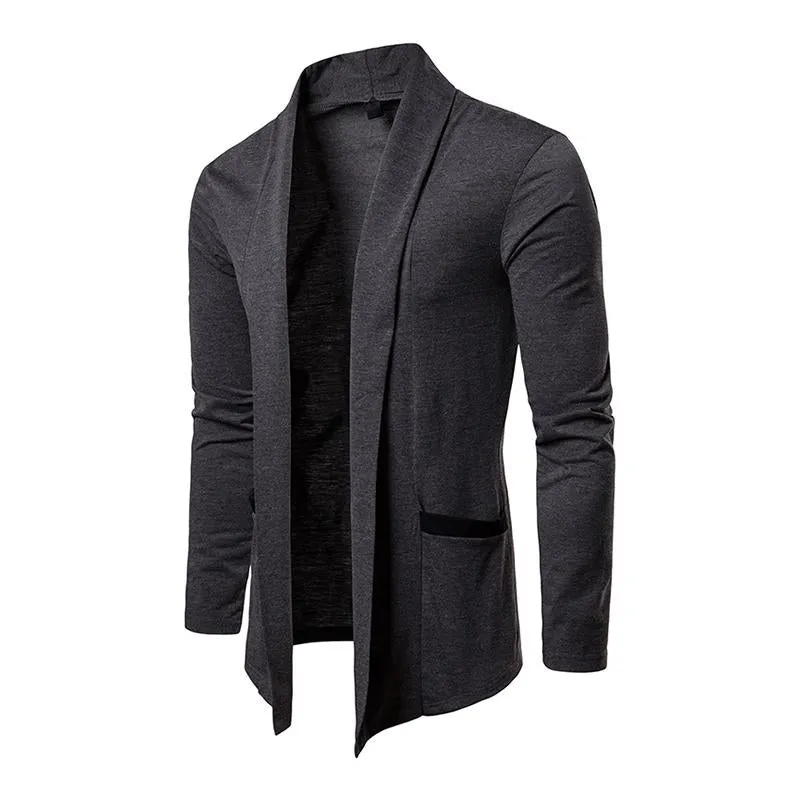Men's Casual Long Sleeve Loose Cardigan 99865516M sold by Manly product image thumbnail 3