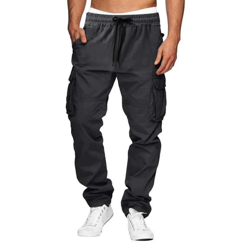 Men's Casual Cotton Blend Multi-Pocket Cargo Pants 97349116M sold by Manly product image thumbnail 4