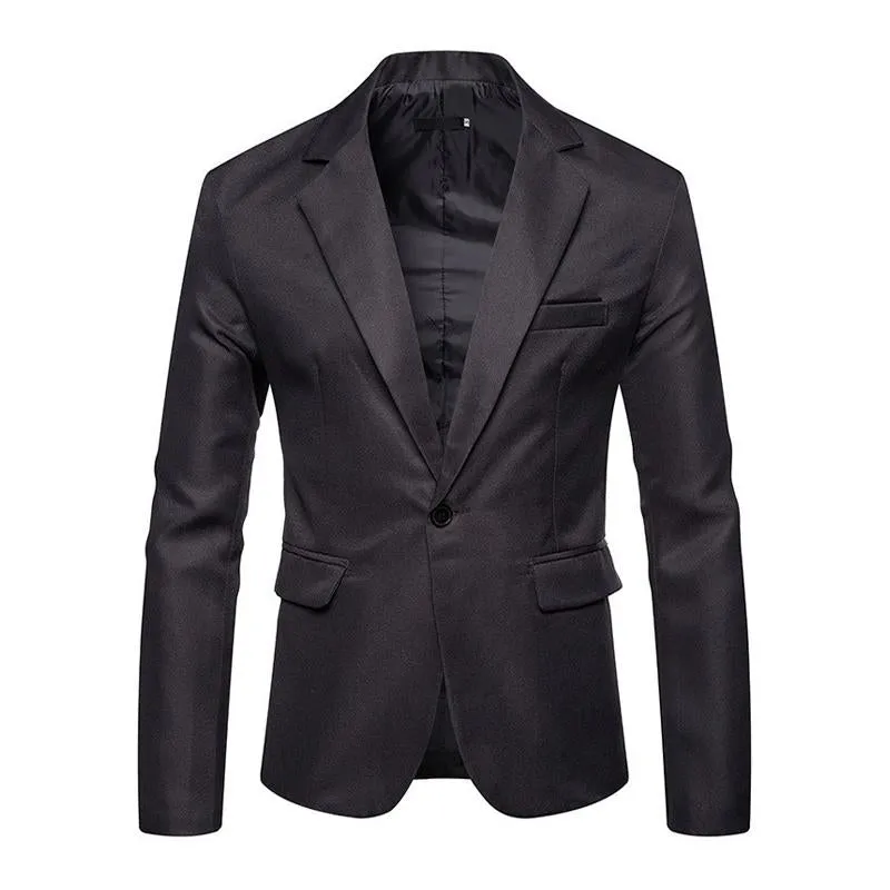 Men's Solid Color Multi-Pocket Blazer 63628898X sold by Manly product image thumbnail 3