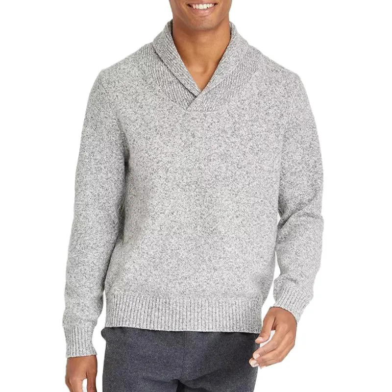 Men's Casual Solid Color V-Neck Long-Sleeved Sweater 04686905Y sold by Manly