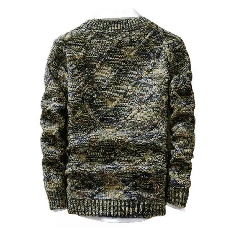 Men's Round Neck Coloring Knit Sweater 97661397Z sold by Manly product image thumbnail 5