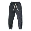 Men's Casual Comfortable Solid Color Elastic Waist Loose Sweatpants 95416210M sold by Manly