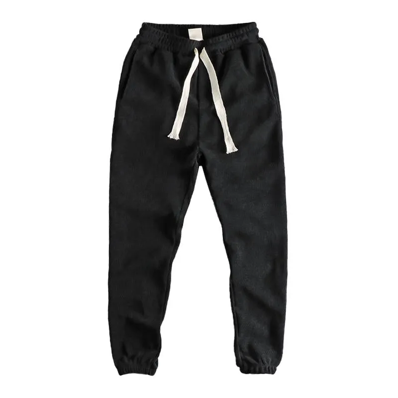 Men's Casual Comfortable Solid Color Elastic Waist Loose Sweatpants 95416210M sold by Manly product image thumbnail 2