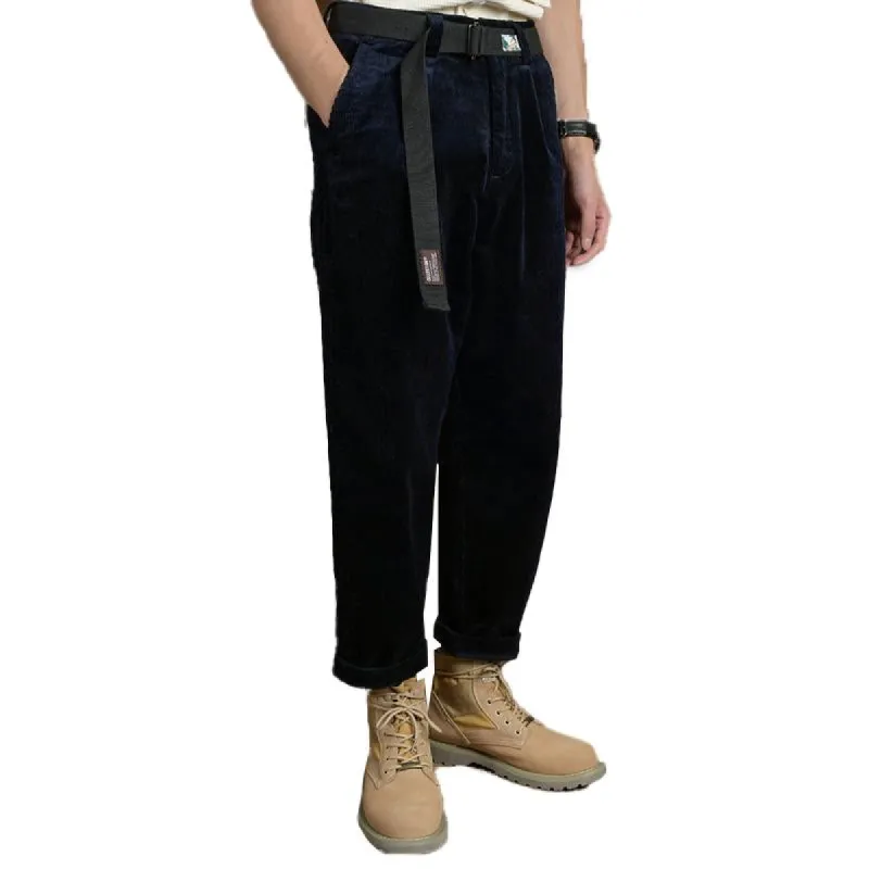 Men's Vintage Solid Corduroy Straight Pants 08949084Y sold by Manly