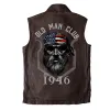 Men's 1946 Old Man Club Vintage Double Collar Vest sold by Manly