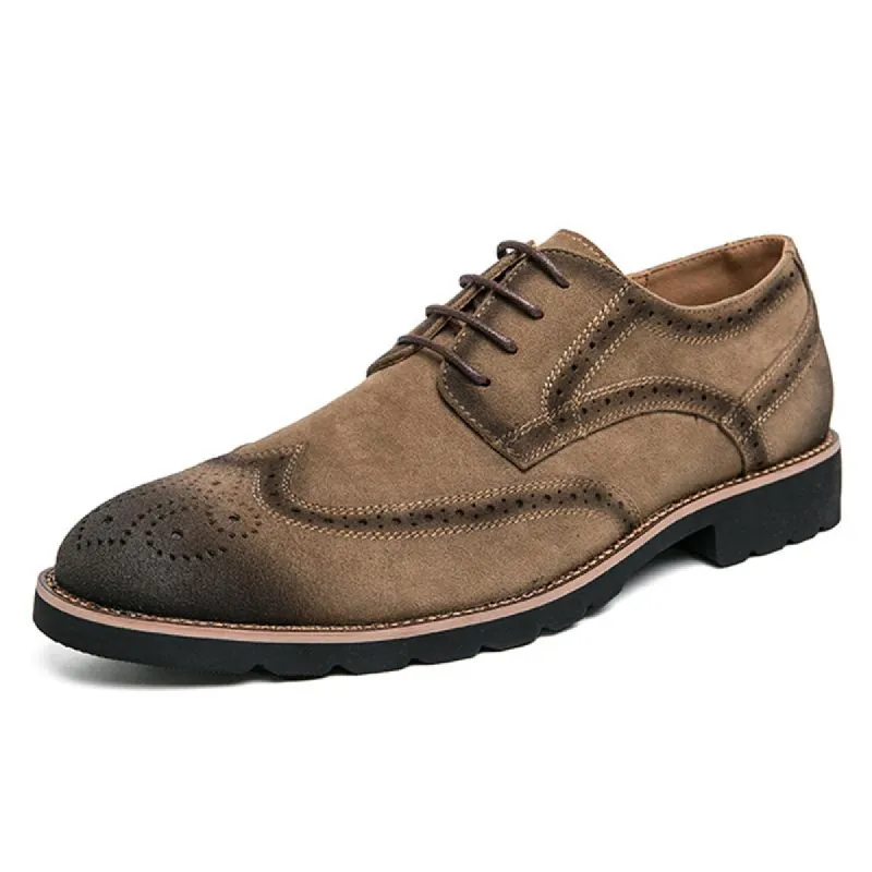 MEN'S ROUND TOE LACE UP OXFORD SHOES 39194961Z sold by Manly