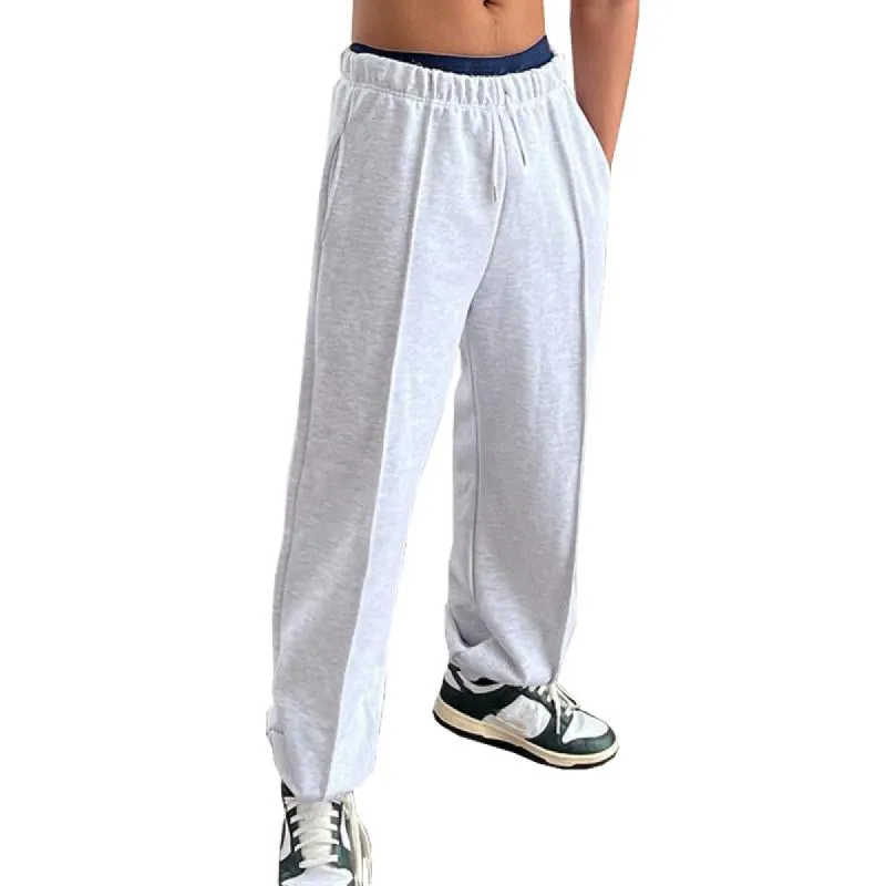 Men's Sports Casual Loose Elastic Solid Color Pants 99157550X sold by Manly