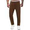 Men's Loose Corduroy Straight Leg Pants 86778853Y sold by Manly