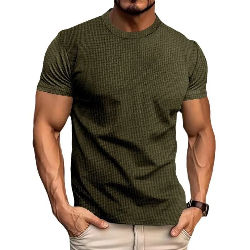 Men's Casual Sports Street Round Neck T-shirt 68519581TO sold by Manly