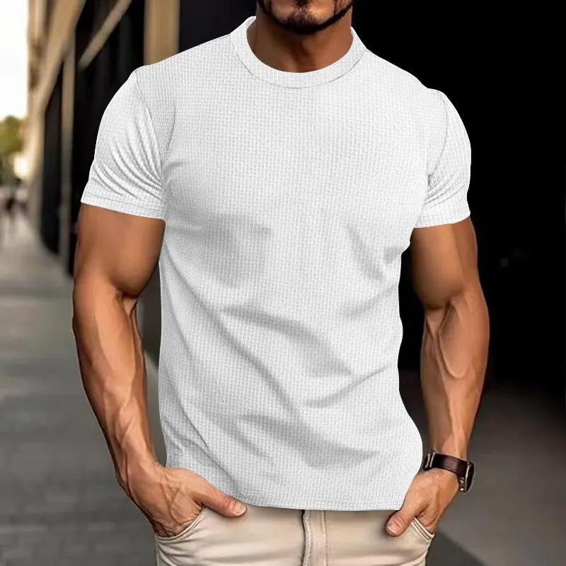 Men's Casual Sports Street Round Neck T-shirt 68519581TO sold by Manly product image thumbnail 4