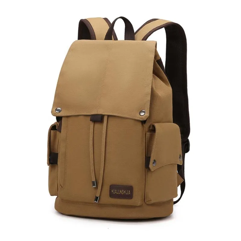 Men's Retro Large Capacity Multifunctional Backpack 61615407M sold by Manly product image thumbnail 5