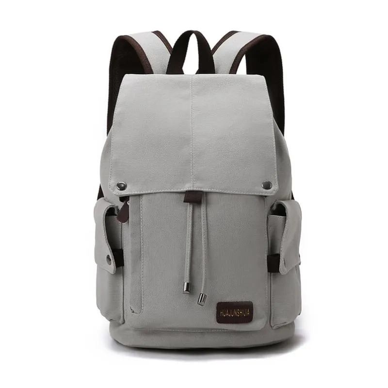 Men's Retro Large Capacity Multifunctional Backpack 61615407M sold by Manly product image thumbnail 3