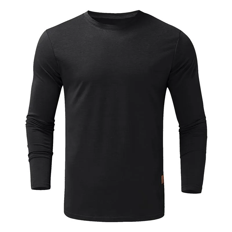 Men's Crew Neck Long Sleeve Slim T-shirt 67832531Z sold by Manly product image thumbnail 3