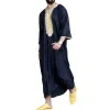 Men's Ethnic Embroidery Long Shirt Muslim Robe 78136697M sold by Manly