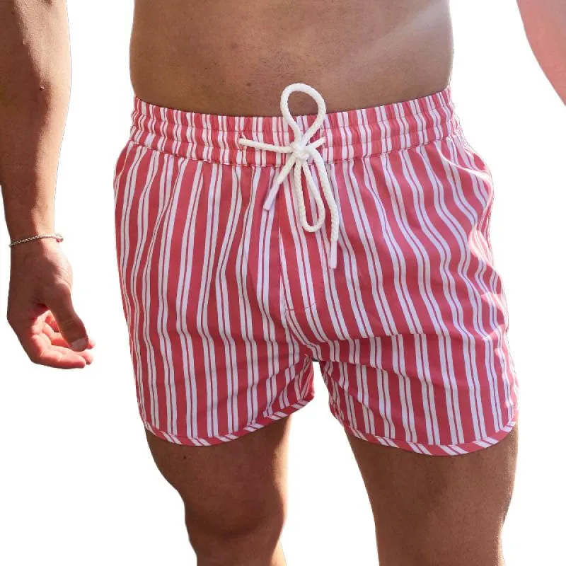Men's Casual Trendy Beach Drawstring Shorts 86132063TO sold by Manly