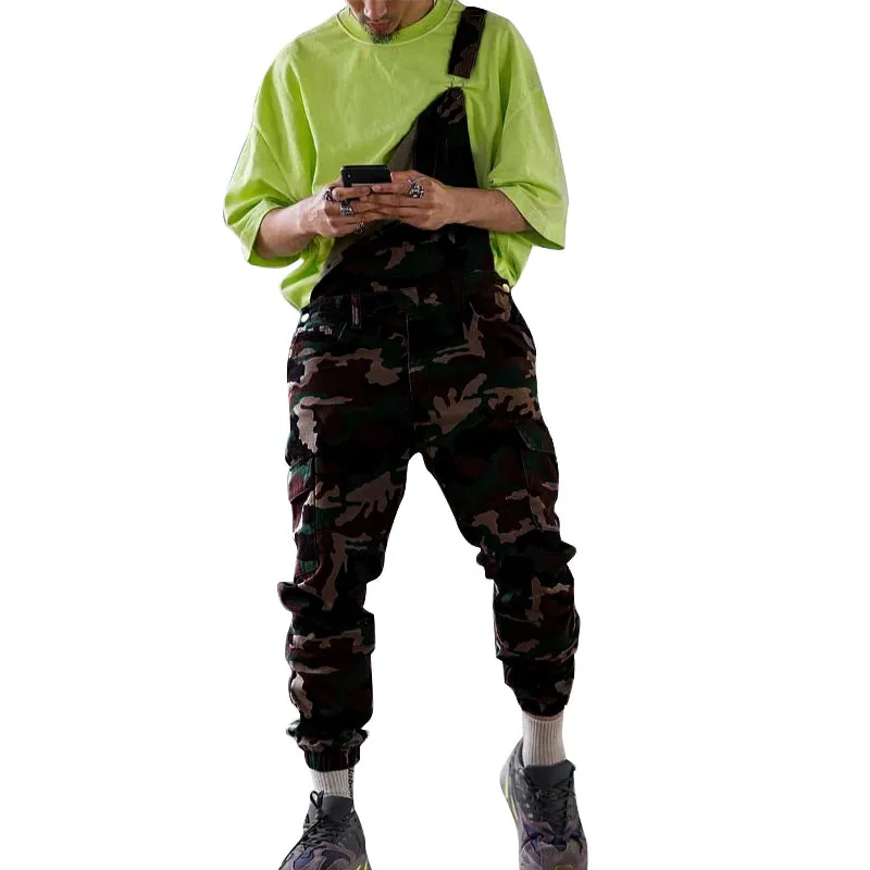 Men Casual Camouflage Cargo Overalls 08953034Y sold by Manly product image thumbnail 2