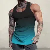 Men's Casual Gradient Sexy Tank Top 97414012TO sold by Manly