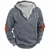 Men's Hooded Printed Casual Pullover Sweatshirt 91687915X sold by Manly