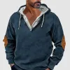 Men's Hooded Printed Casual Pullover Sweatshirt 91687915X sold by Manly
