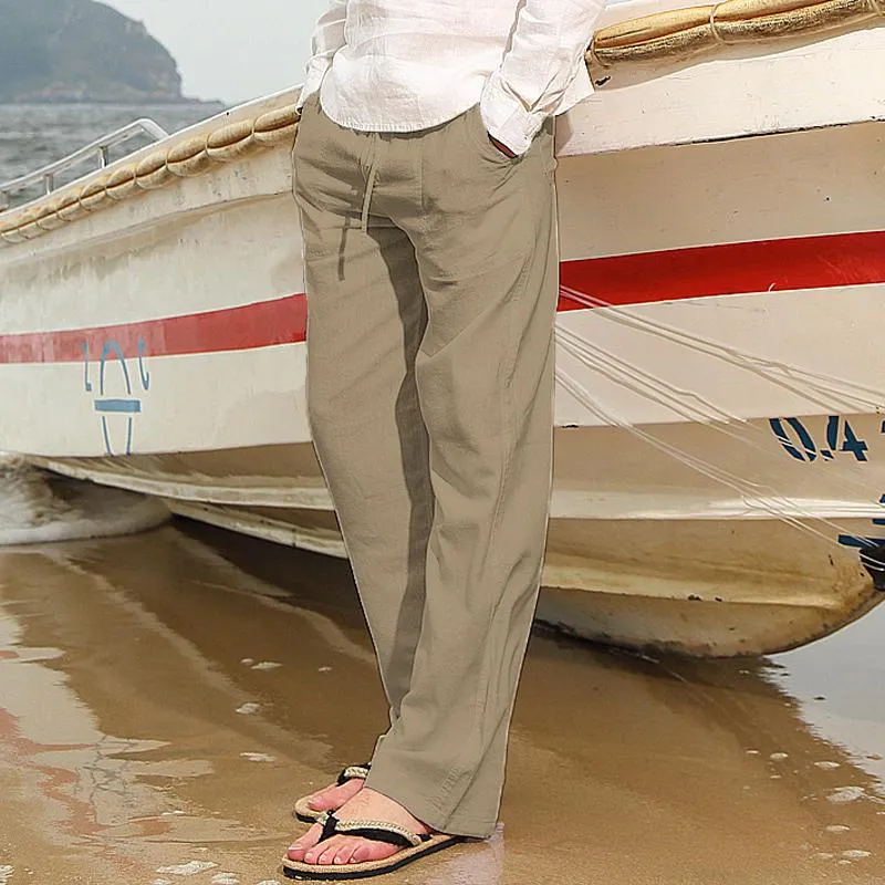 Men's Casual Solid Color Pants 84660129Y sold by Manly product image thumbnail 4