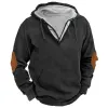 Men's Hooded Printed Casual Pullover Sweatshirt 91687915X sold by Manly