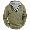 Men's Hooded Printed Casual Pullover Sweatshirt 91687915X sold by Manly