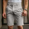 Men's Casual Cotton Breathable Thin Slim Suit Shorts 25039128M sold by Manly