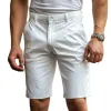 Men's Casual Cotton Breathable Thin Slim Suit Shorts 25039128M sold by Manly